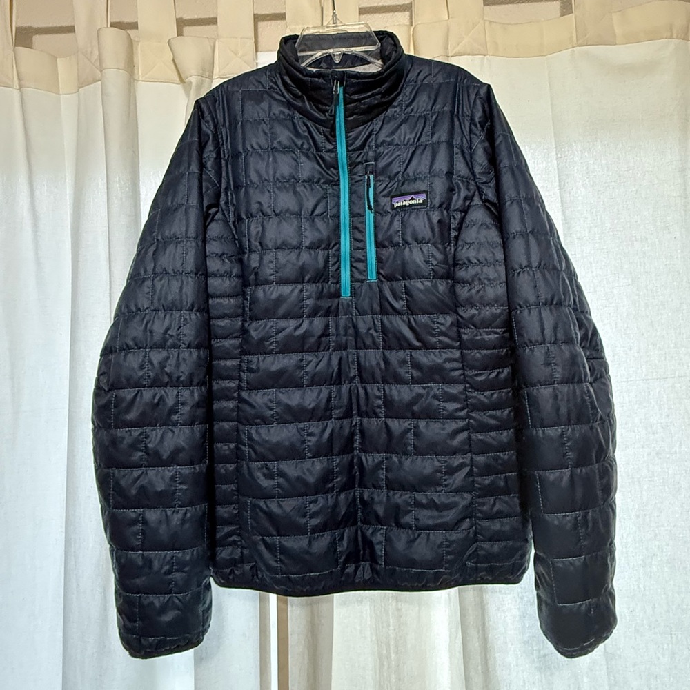 Patagonia Nano Puff 1/4 zip pullover size M